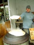Ramallah. Le boulanger du marché.